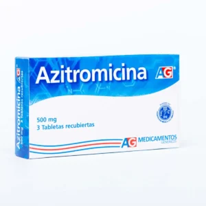 AZITROMICINA 500 MG - CAJA x 3 TAB