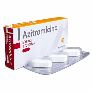 AZITROMICINA 500 MG - CAJA x 3 TAB