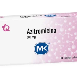 AZITROMICINA 500 MG - CAJA x 3 TAB