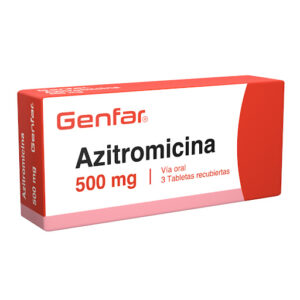 AZITROMICINA 500MG CX3 TB(GENFAR) - GENFAR