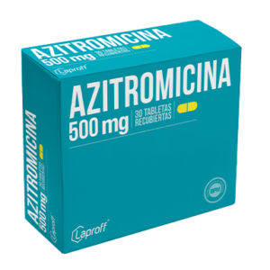 AZITROMICINA 500MG CX30TAB RECUBIERTAS(LAPROFF) - LAPROFF