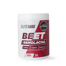 BEET CON REMOLACHA CREATINA ARGININA PALATINOSA ELITEMAX EN POLVO - TARRO x 300 G