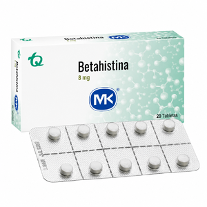 BETAHISTINA 8 MG - CAJA x 20 TAB