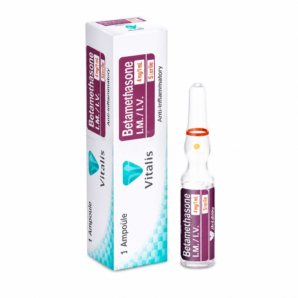 BETAMETASONA 4 MG/ML SLN INY - CAJA x 1 AMP