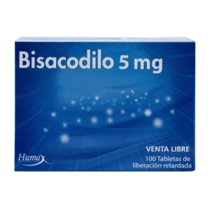 BISACODILO 5 MG - CAJA x 100 TAB