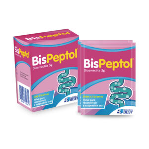 BISPEPTOL 3 GR POLVO SUSP. ORAL - CAJA x 9 SOBRES (DIOSMECTITA)