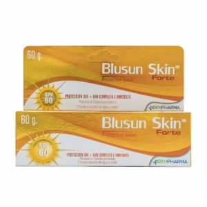 BLUSUN SKIN FORTE PROTECTOR SOLAR SPF 60+ FX300GR (VITAMINA E+ALOE VERA) (BKM) - BKM PHARMA