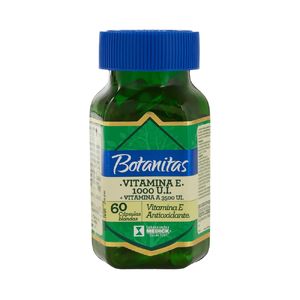 BOTANITAS VITAMINA E 1000U.I +VITAMINA A 3500U.I FX60 CAP (MEDICK SAS) - MEDICK