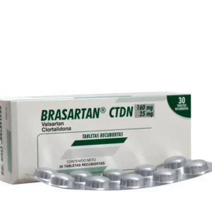 BRASARTAN CTDN 160 MG/12.5 MG - CAJA x 30 TAB