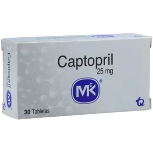 CAPTOPRIL 25 MG - CAJA x 30 TAB