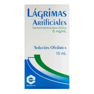 CARBOXIMETILCELULOSA SODICA 5 MG/ML (LAGRIMAS ARTIFICIALES) SLN OFT - FCO x 15 ML