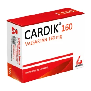 CARDIK 160 MG - CAJA x 30 TABLETAS