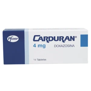CARDURAN 4 MG - CAJA x 14 TAB
