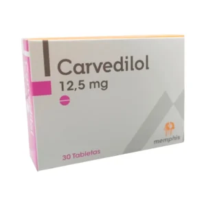 CARVEDILOL 12.5 MG - CAJA x 30 TAB