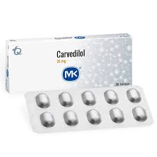 CARVEDILOL 25 MG - CAJA x 30 TAB