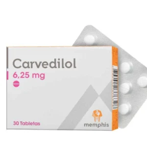 CARVEDILOL 6.25 MG - CAJA x 30 TAB