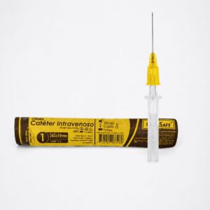 CATETER INTRAVENOSO 24G-19MM X1UND (AMARILLO) (JANAMED) - DISTRIBUIDORES