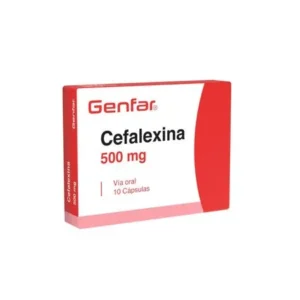 CEFALEXINA 500MG CX10 CAP(GENFAR) - GENFAR
