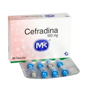 CEFRADINA 500 MG - CAJA x 24 TAB