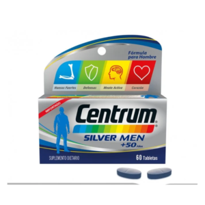 CENTRUM SILVER MEN +50AÑOS FX60TB - HALEON COLOMBIA S.A.S