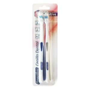 CEPILLO DENTAL SENSITIVE PROQUDENT - BLISTER x 2 UND