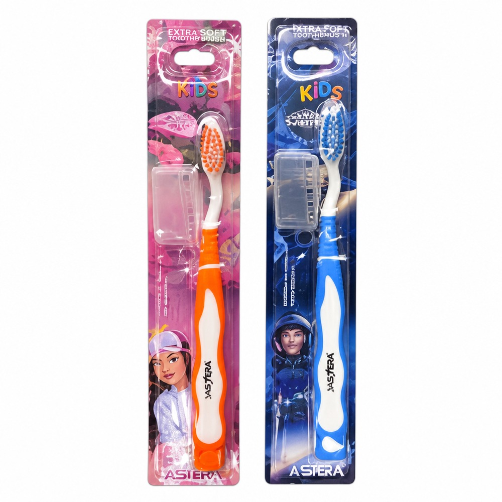 CEPILLO DENTAL YOKY DENT NIÑAS YDN 02 CERDAS SUAVES - PORTA CEPILLO x 1 UNDS
