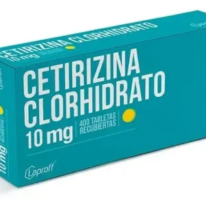 CETIRIZINA 10 MG - CAJA x 400 TAB