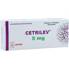 CETRILEV 5MG CX30TB (LEVOCETIRIZINA DICLORHIDRATO) (HETERO) - SEVEN PHARMA