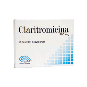 CLARITROMICINA 500 MG x 10 TAB