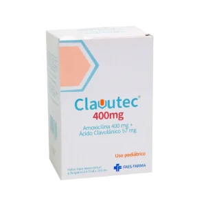 CLAVUTEC 400 MG + 57 MG/5 ML POLVO P/RECONS A SLN ORAL - FCO x 100 ML