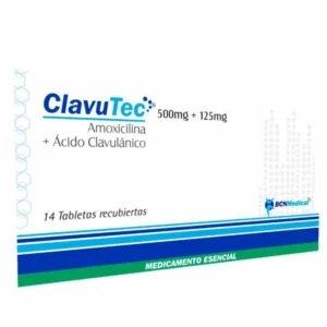 CLAVUTEC 500MG/125MG CX 14TB (AMOXIC+ACIDO CLAVULANICO)  (FAES FARMA) - FAES FARMA
