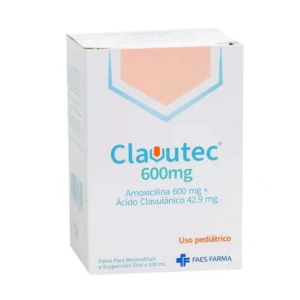 CLAVUTEC 600 MG + 42.9 MG/5 ML POLVO P/RECONS A SUSP. ORAL - FCO x 100 ML
