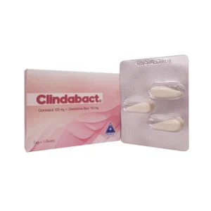 (CLINDABACT) CLOTRIMAZOL/CLINDAMICINA  100 MG/100 MG - CAJA x 3 OVULOS