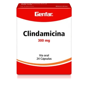 CLINDAMICINA 300 MG - CAJA x 24 CAP