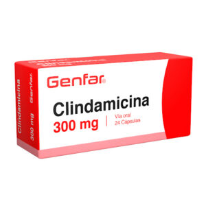 CLINDAMICINA 300MG CX24 CAP(GENFAR) - GENFAR