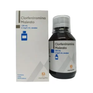 CLORFENIRAMINA MALEATO 2 MG/5 ML JARABE - FCO x 120 ML