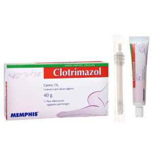 CLOTRIMAZOL 1% CR VAGINAL TX40GR+6 APLICADORES (MEMPHIS) - MEMPHIS