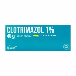 CLOTRIMAZOL 1% CREMA VAG. - TUBO x 40 GR + 6 APLICADORES
