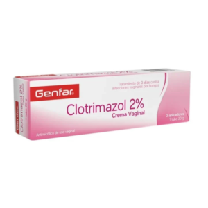 CLOTRIMAZOL 2% CREMA VAGINAL - TUBO x 20 G + 3 APLICADORES
