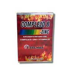 COMPLEJO B + ZINC + VITAMINA D3 - CAJA x 30 CAPS BLANDAS - TOTALMAX