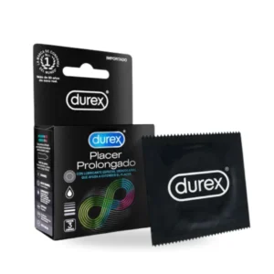 CONDONES DUREX-PLACER PROLONGADO CX3 UND (NEGRO) - DISTRIBUIDORES