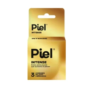 CONDONES PIEL INTENSE - CAJA x 3 UNID