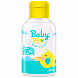 CREMA CORPORAL PARA BEBES HUMECTA E HIDRATA BABY PIO - FCO x 310 ML