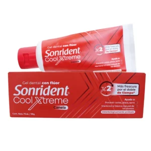 CREMA DENTAL SONRIDENT COOL XTREME TX75G (GEL DENTAL CANELA)(ROJA) (PROQUIDENT) - PROQUIDENT