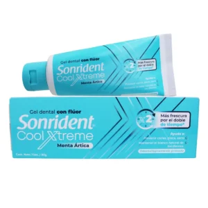 CREMA DENTAL SONRIDENT COOL XTREME TX75G (GEL DENTAL MENTA ARTICA)(AZUL)(PROQUIDENT) - PROQUIDENT