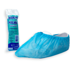 CUBRE CALZADO POLAINA ANTIDESLIZANTE TAMAÑO UNIVERSAL AZUL - BOLSA x 1 PAR