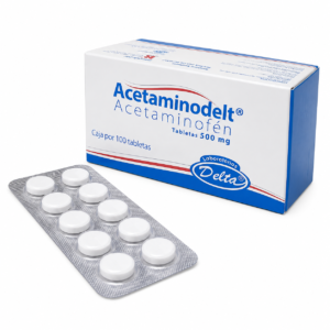 (ACETAMINODELT) ACETAMINOFEN 500 MG - CAJA x 100 TAB