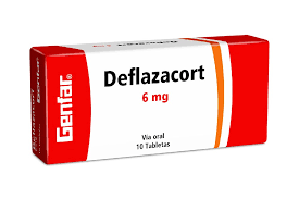 DEFLAZACORT 6MG CX10 TB(GENFAR) - GENFAR