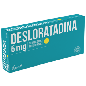 DESLORATADINA 5MG CX10 TB (LAPROFF) - LAPROFF