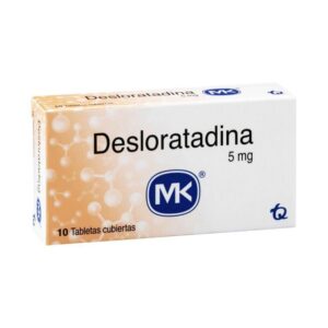 DESLORATADINA 5MG CX10TAB RECUBIERTAS(TECNOQUIMICAS) - TECNOQUIMICAS